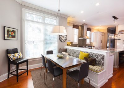 Banquette Seating in Clarendon Hills, Illinois