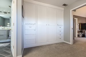 Master Closet Cabinetry Built-Ins in Elmhurst, Illinois