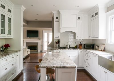 Transitional Inset Kitchen Cabinets in Hinsdale, Illinois