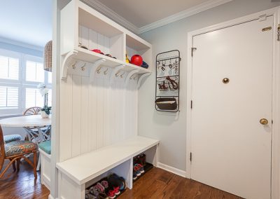 Transitional Mudroom Locker Cabinet in Elmhurst, Illinois