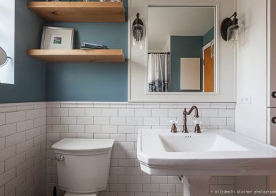 Vintage Bathroom and Cabinetry in Elmhurst, Illinois