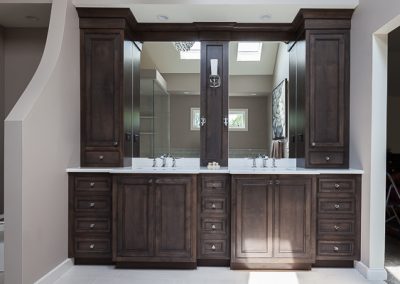 Master Bath Vanity Cabinetry in Elmhurst, Illinois