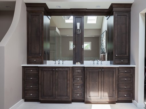 Master Bath Vanity Cabinetry in Elmhurst, Illinois