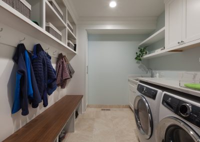 Laundry Room and Mudroom Cabinetry in Hinsdale, Illinois