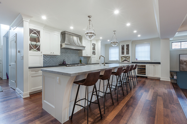 Walnut Kitchen Cabinets In Chicago Illinois Wheatland Custom