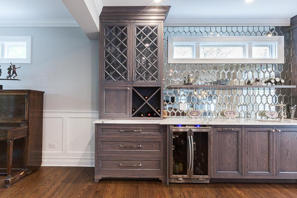 Custom wet discount bar cabinets