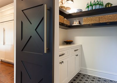 kitchen pantry scullery hinsdale illinois shaker white