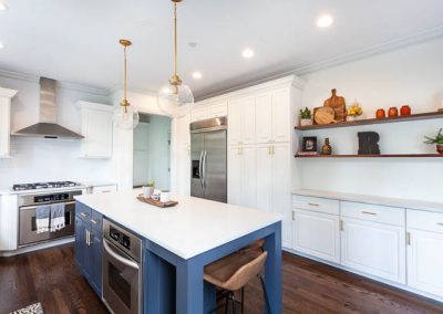 simply white gravel gray kitchen refinish cabinetry modification kitchen remodel shaker
