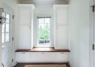 Mudroom Locker Cabinet in Clarendon Hills, Illinois