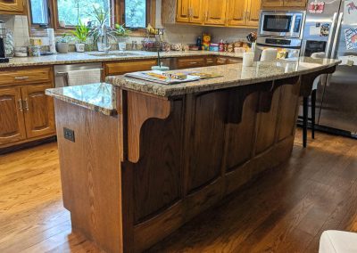 oak kitchen cabinet refinish refinishing white oak cabinet naperville illinois subway tile cabinet painting