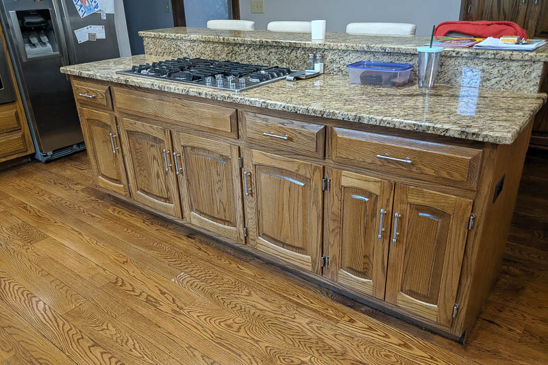 Refinish Oak Kitchen Cabinets in Naperville, Illinois ...