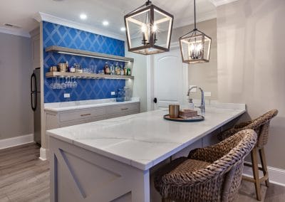 inset bar cabinetry basement ozark shadows benjamin moore white oak floating shelves hinsdale illinois x side