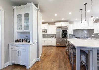 kitchen reface naperville kitchen refinish quartz countertops white perimeter gray island glass tile backsplash shaker