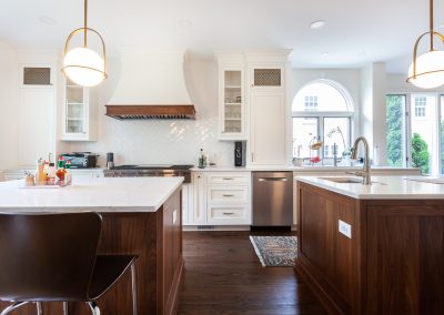 white dove walnut inset cabinets kitchen island white dove banquette