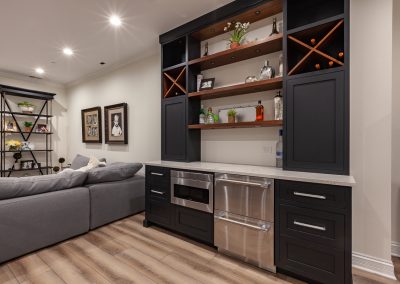 basement bar cabinetry farrow and ball clarendon hills wheatland cabinets hyland homes elizabeth steiner photography