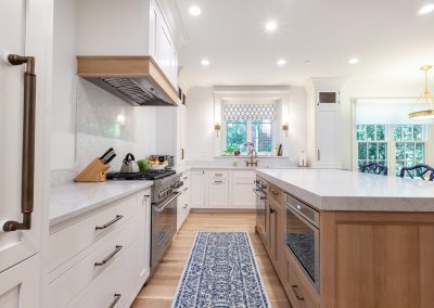 two tone inset kitchen cabinets in clarendon hills illinois elizabeth steiner photography white oak island