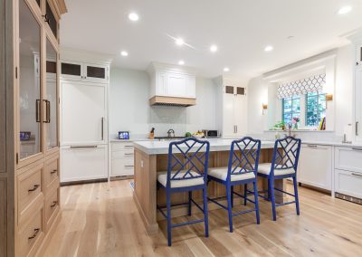 two tone inset kitchen cabinets in clarendon hills illinois elizabeth steiner photography white oak island