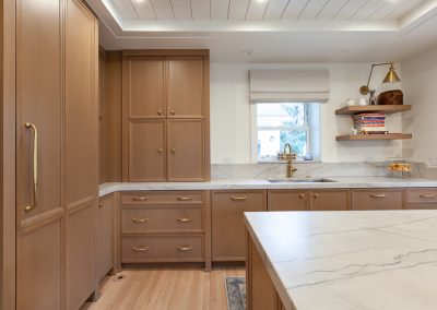 rift white oak kitchen cabinets glencoe illinois