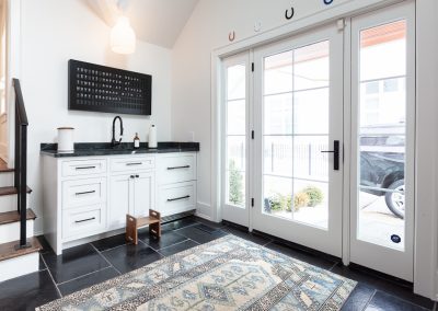 custom mudroom locker room cabinets hinsdale illinois inset white finger pulls