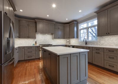 painted stained kitchen cabinets stock stone downers grove illinois