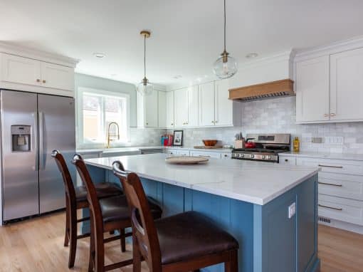 Two Tone Kitchen Remodel in Elmhurst, Illinois