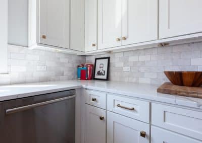 two tone kitchen cabinets shaker full overlay elmhurst illinois tumbled marble quartz