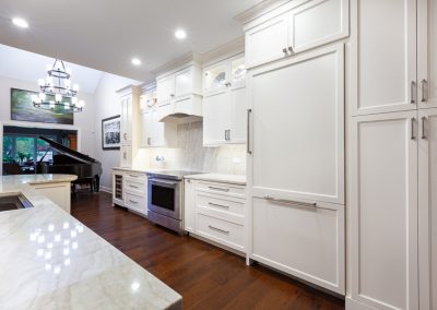 Custom White Custom Cabinets in Naperville, Illinois